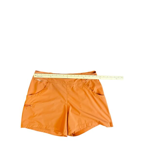 2/$50 DEAL ALERT!! PATAGONIA WOMENS TECH SHORTS STY# 82025 BURNT ORANGE SIZE L - Picture 13 of 13